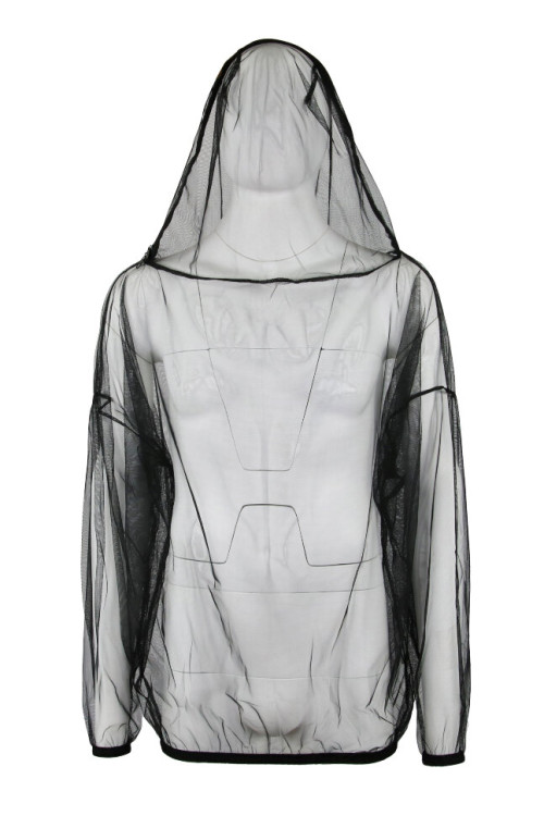 Антимоскитная куртка-сетка, цвет черный К-405к