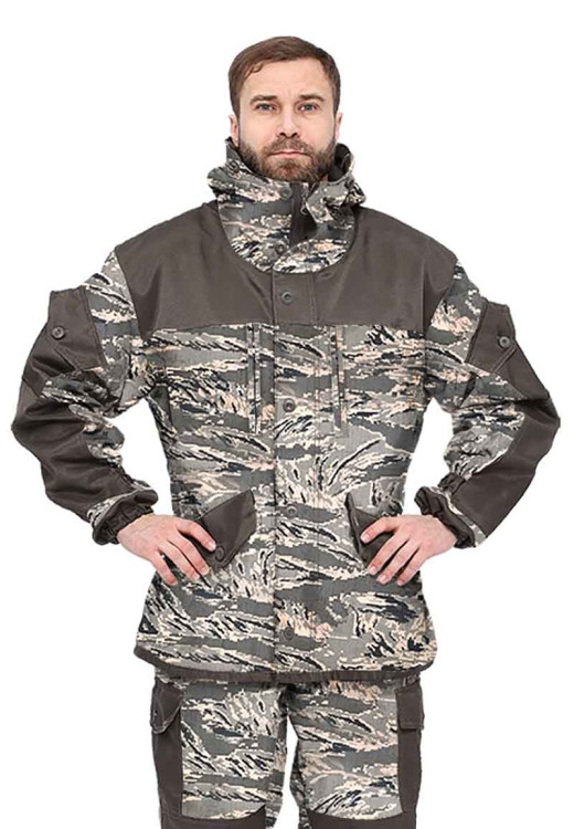 Костюм демисезонный "ГОРКА" куртка/брюки, цвет: кмф "Легион серый", ткань: Твил рип-стоп/Грета