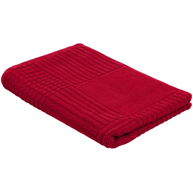 Полотенце Farbe, среднее, красное 50х100 см